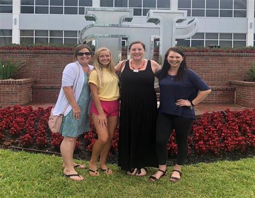 marilyn boucher, taylor boucher, and linden's Katherine Ojeda 